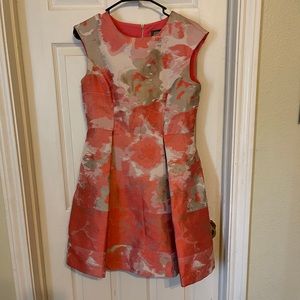 Vince Camuto Jacquard Fit & Flare Dress